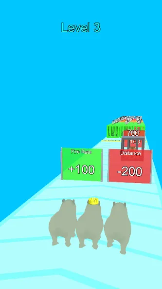 Capybara Run [MOD: бесконечные монеты и ускорение бега] на Андроид — скриншот 3