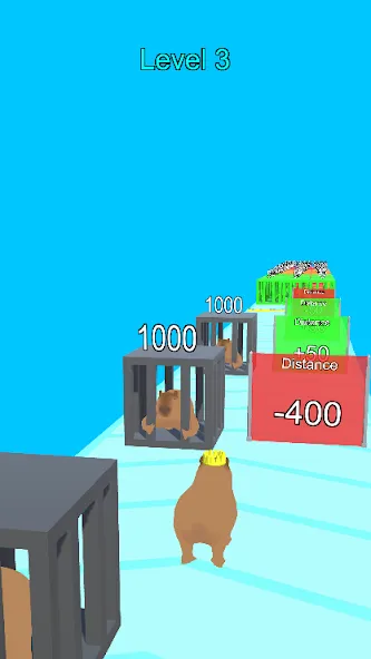 Capybara Run [MOD: бесконечные монеты и ускорение бега] на Андроид — скриншот 4