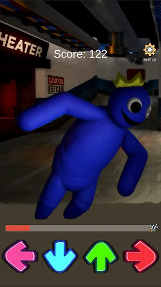 FNF Rainbov Blue Mod Test [MOD: тест радуги и синих персонажей] — Скачать бесплатно (APK) — скриншот 5