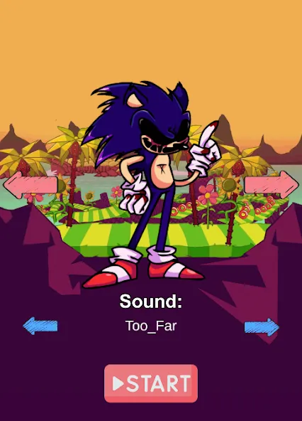 FNF SONIKK.EXE 3.0 Mod Test [MOD: новые песни и сложные уровни] (Бесплатно / APK) — скриншот 2