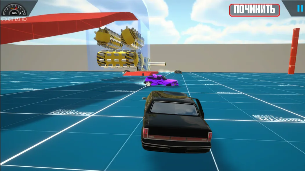 Скачать Car Crashing Simulator [MOD: безлимитные деньги и все машины] на телефон — скриншот 3