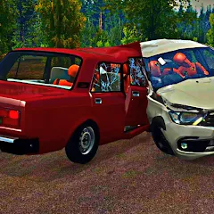 АВТОВАЗ КРАШ ТЕСТ СИМУЛЯТОР [MOD: безлимитные деньги и все машины открыты] на Андроид