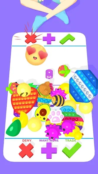 Fidget Trading 3D Fidget Toys [MOD: безлимитные монеты и все игрушки] — Скачать бесплатно (APK) — скриншот 1