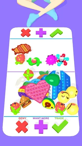 Fidget Trading 3D Fidget Toys [MOD: безлимитные монеты и все игрушки] — Скачать бесплатно (APK) — скриншот 3