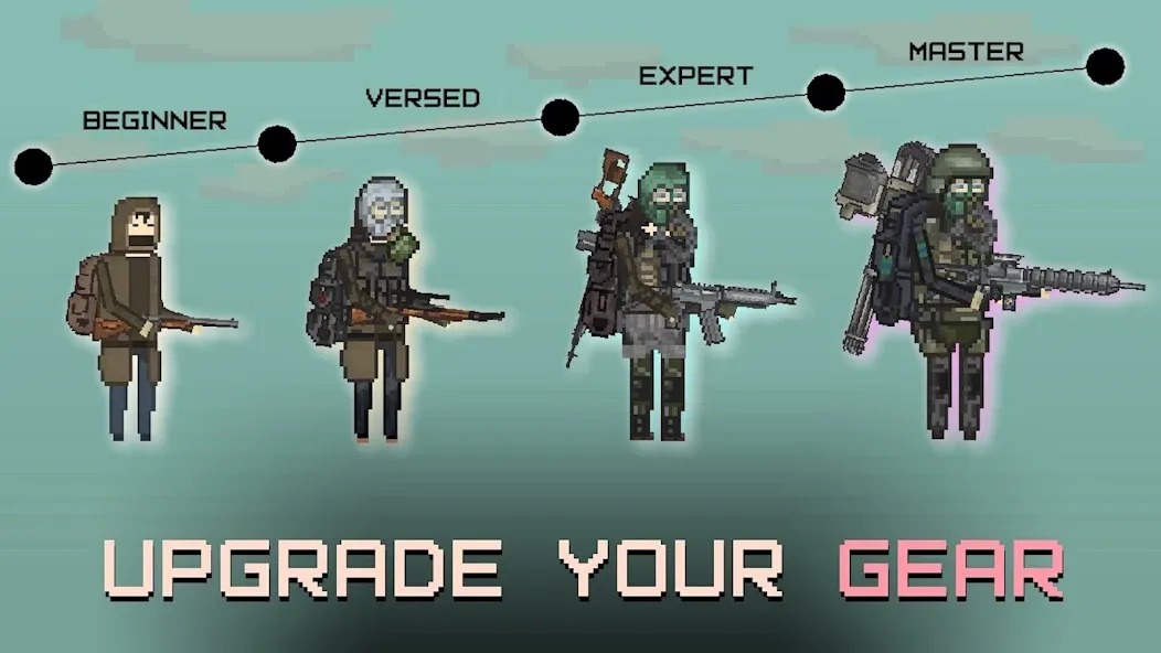 Pocket ZONE [MOD: много ресурсов и открыты все зоны] на Андроид — скриншот 1