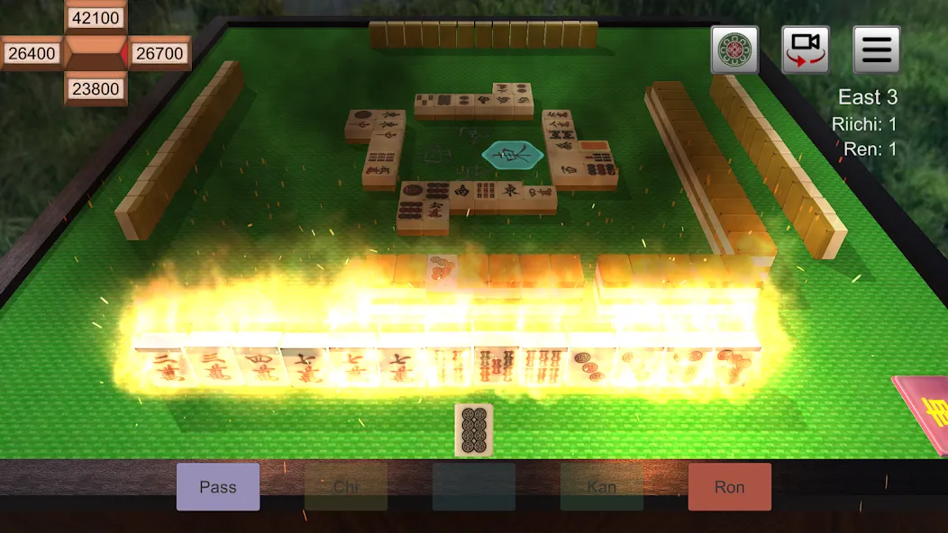 Скачать Riichi Mahjong [MOD: безлимитные монеты и открытые режимы] на телефон — скриншот 2