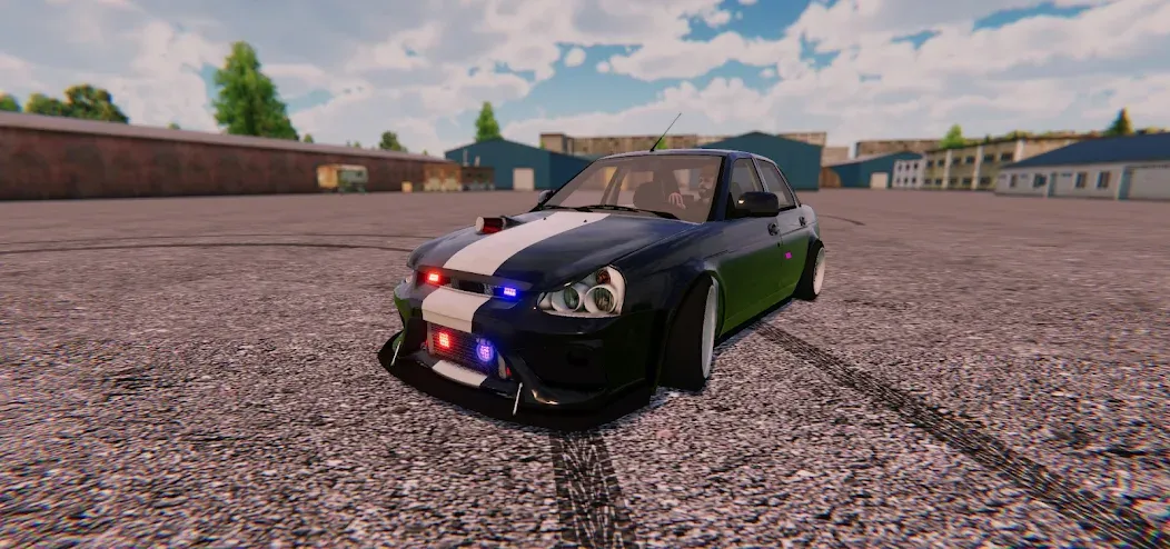 Oper Garage Simulator [MOD: безлимитные деньги и запчасти] на Андроид — скриншот 1