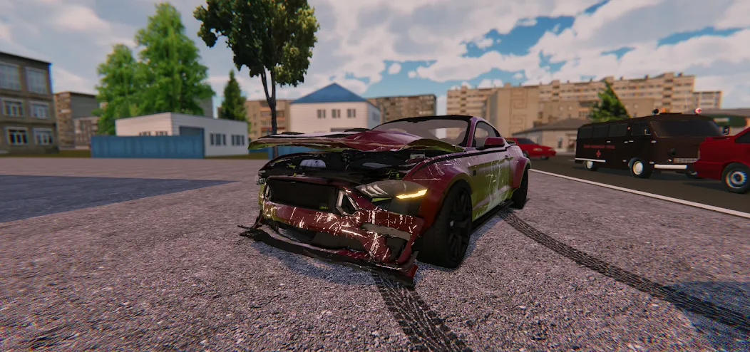 Oper Garage Simulator [MOD: безлимитные деньги и запчасти] на Андроид — скриншот 2