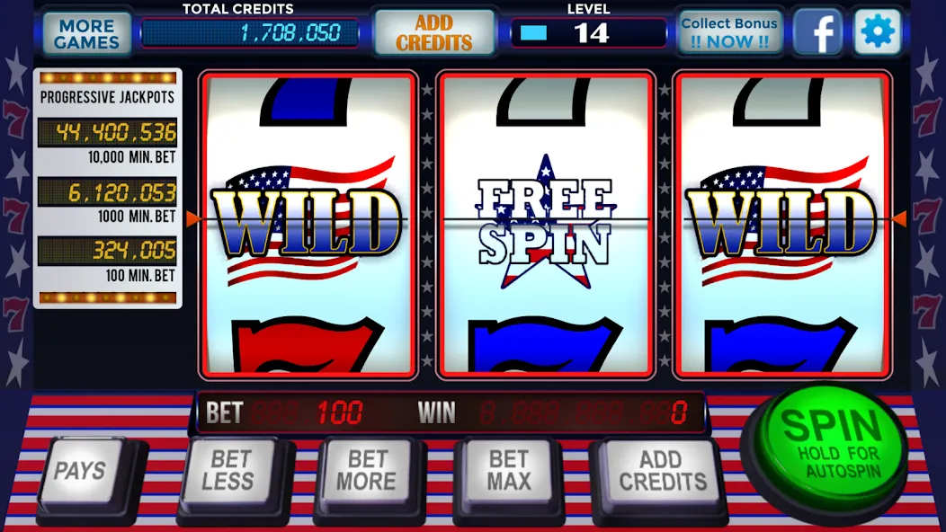 Взломанная 777 Slots Casino Classic Slots [MOD: безлимитные монеты и джекпоты] на Андроид — скриншот 5