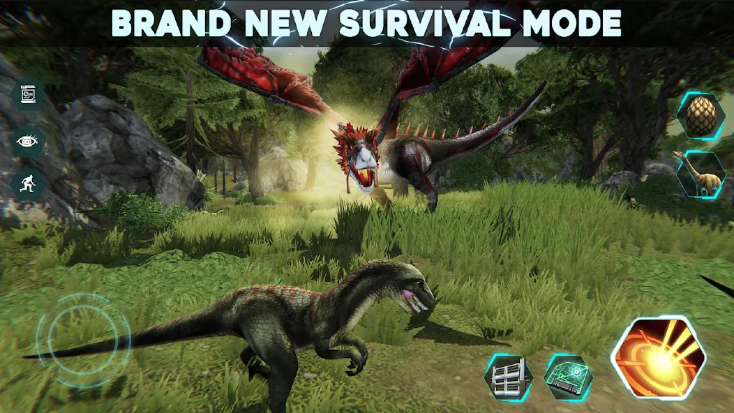 Dino Tamers - Jurassic MMO [MOD: безлимитные ресурсы и сильные динозавры] (Бесплатно / APK) — скриншот 5