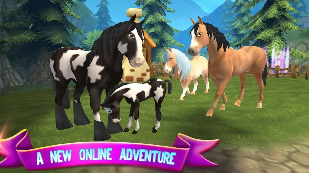 Horse Paradise: My Dream Ranch [MOD: безлимитные деньги и ресурсы] (Бесплатно / APK) — скриншот 2