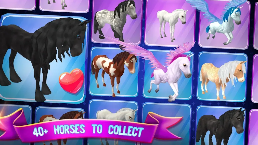 Horse Paradise: My Dream Ranch [MOD: безлимитные деньги и ресурсы] (Бесплатно / APK) — скриншот 5