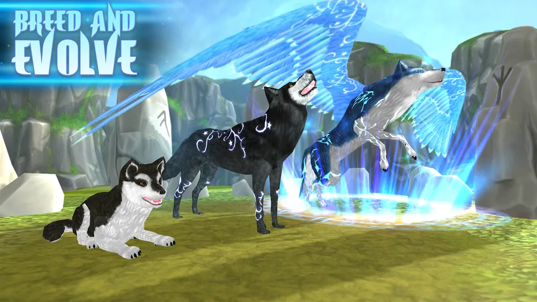 Wolf: The Evolution Online RPG [MOD: безлимитные деньги и ресурсы] — Скачать бесплатно (APK) — скриншот 3