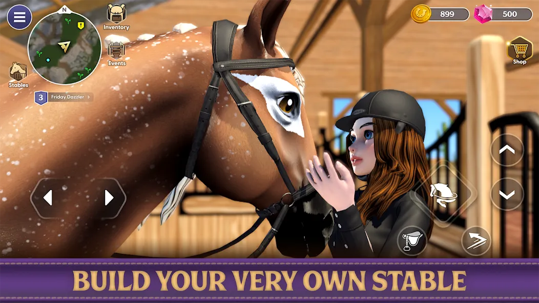 Скачать взлом Star Equestrian - Horse Ranch [MOD: безлимитные монеты и ресурсов] — скриншот 1