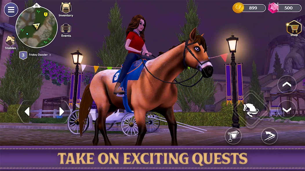 Скачать взлом Star Equestrian - Horse Ranch [MOD: безлимитные монеты и ресурсов] — скриншот 2