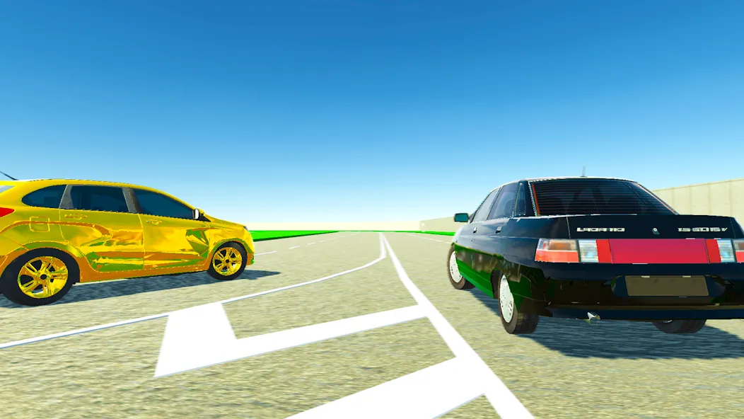 Скачать взлом Lada Drift Simulator - Online [MOD: безлимитные деньги и все машины открыты] — скриншот 3