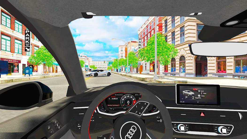 Взломанная Car Driving Simulator: Online [MOD: безлимитные деньги и все машины] на Андроид — скриншот 3