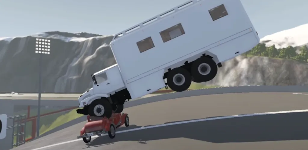 Realistic Car Crash Simulator [MOD: безлимитные деньги и открыты все машины] на Андроид — скриншот 2
