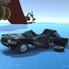Realistic Car Crash Simulator [MOD: безлимитные деньги и открыты все машины] на Андроид