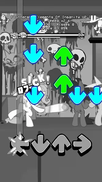 Magic Music Rainbow Battle [MOD: безлимитные кристаллы и все песни] — Скачать бесплатно (APK) — скриншот 2