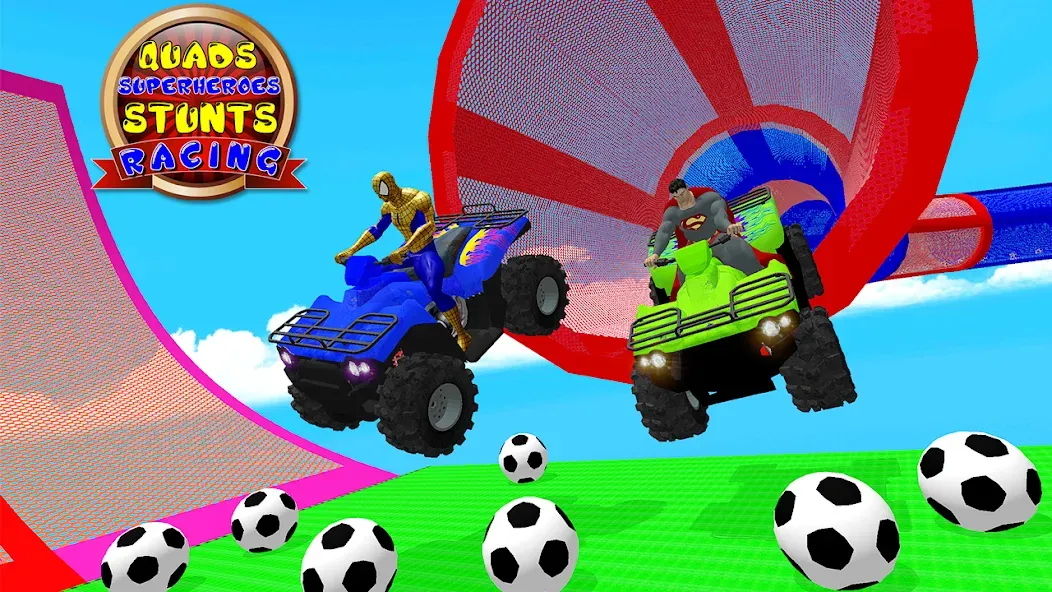 ATV Quads Bike Stunt Racing 3D [MOD: безлимитные деньги и все трассы открыты] последняя версия — скриншот 5