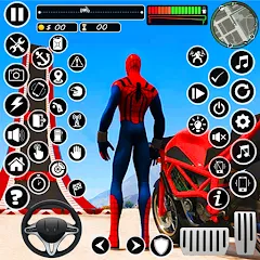 Superhero Tricky Bike Stunt [MOD: безлимитные деньги и все байки] — Скачать бесплатно (APK)