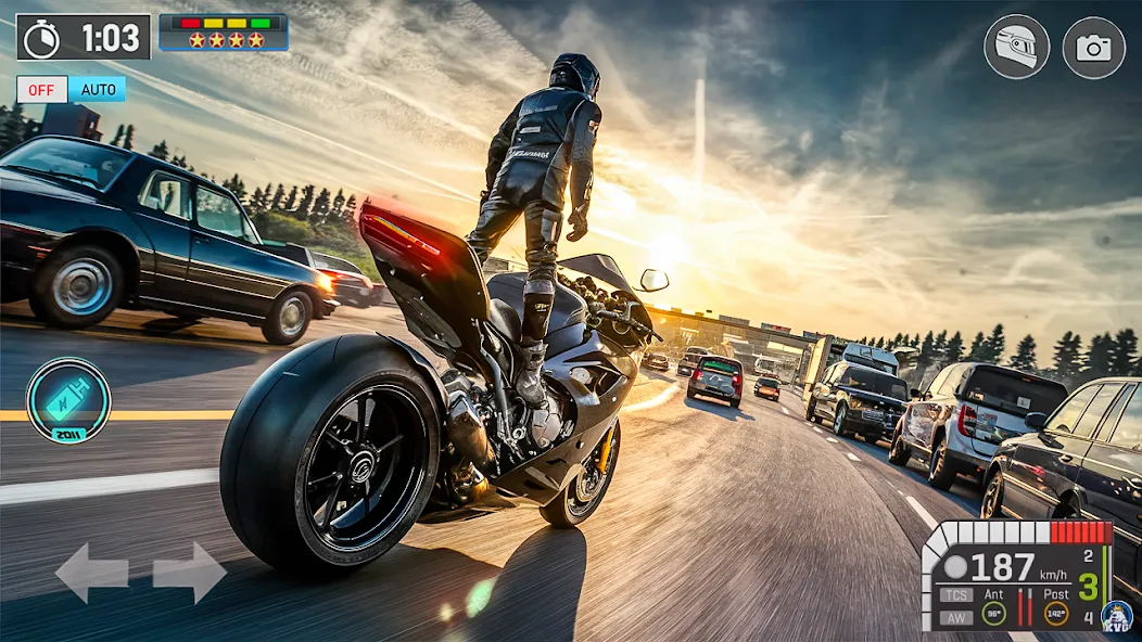 Moto Racing 3d Motorcycle Game [MOD: безлимитные деньги и все трассы открыты] (Бесплатно / APK) — скриншот 5