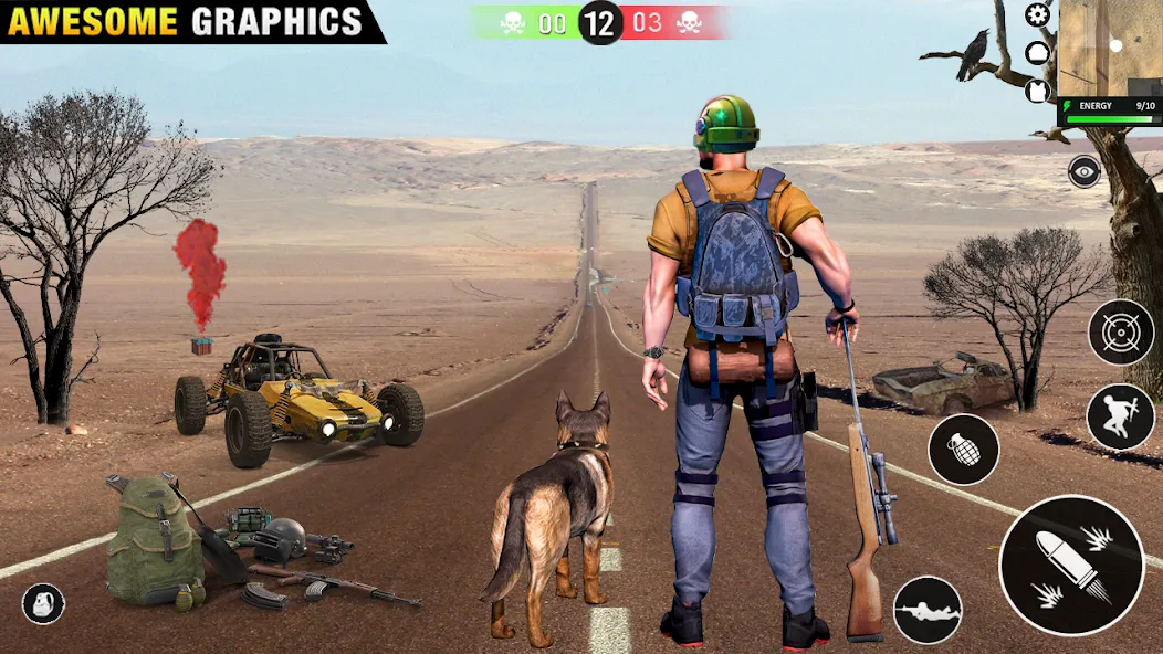 Скачать Sniper Zombie Shooting [MOD: много денег и открыты уровни] на телефон — скриншот 4