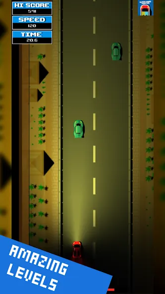 Скачать Super Road Fighter [MOD: безлимитные деньги и мощные машины] на телефон — скриншот 3