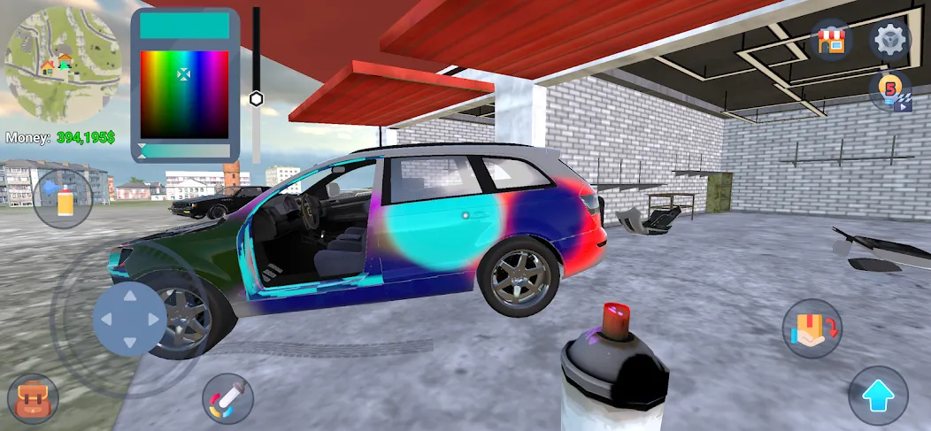 Взломанная Mechanic 3D My Favorite Car [MOD: безлимитные деньги и детали] на Андроид — скриншот 4