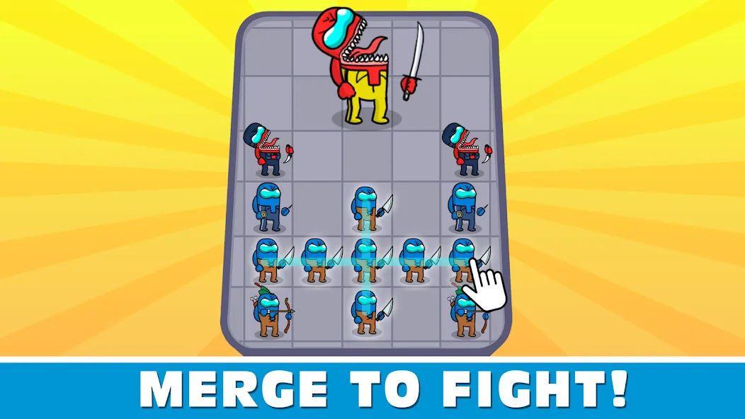 Merge Imposter [MOD: без рекламы и безлимитные монеты] — Скачать бесплатно (APK) — скриншот 1
