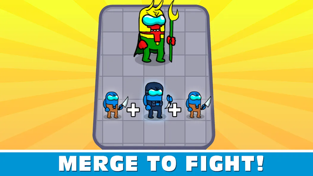 Merge Imposter [MOD: без рекламы и безлимитные монеты] — Скачать бесплатно (APK) — скриншот 3