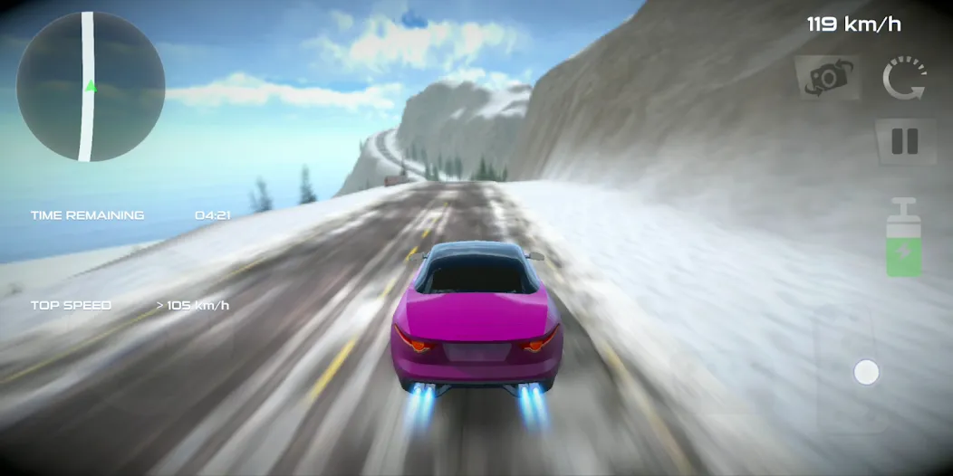 Скачать Rally Car : Extreme Fury Race [MOD: безлимитные деньги и все машины открыты] — скриншот 3