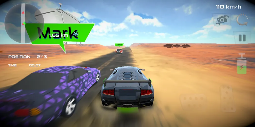 Скачать Rally Car : Extreme Fury Race [MOD: безлимитные деньги и все машины открыты] — скриншот 5