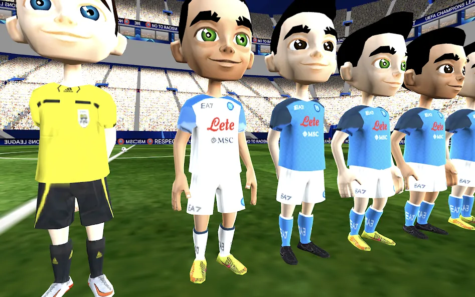 Скачать Champions League - UEFA Game [MOD: безлимитные деньги и открыты все уровни] — скриншот 3