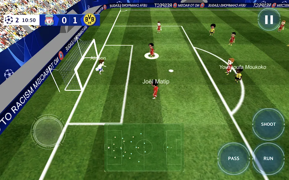 Скачать Champions League - UEFA Game [MOD: безлимитные деньги и открыты все уровни] — скриншот 5