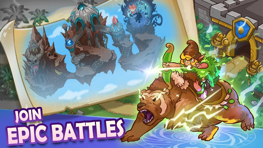 Взломанная King of Defense 2: Epic TD [MOD: много денег и все открыто] на Андроид — скриншот 5