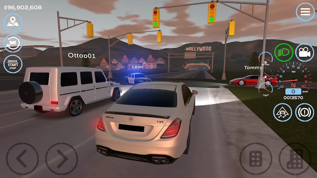 Скачать Car Sim [MOD: безлимитные деньги и все машины] на телефон — скриншот 4