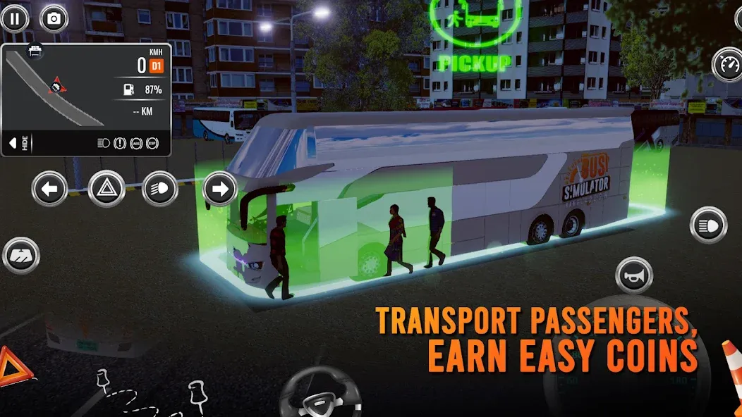 Взломанная Bus Simulator Bangladesh [MOD: безлимитные деньги и топливо] на Андроид — скриншот 2