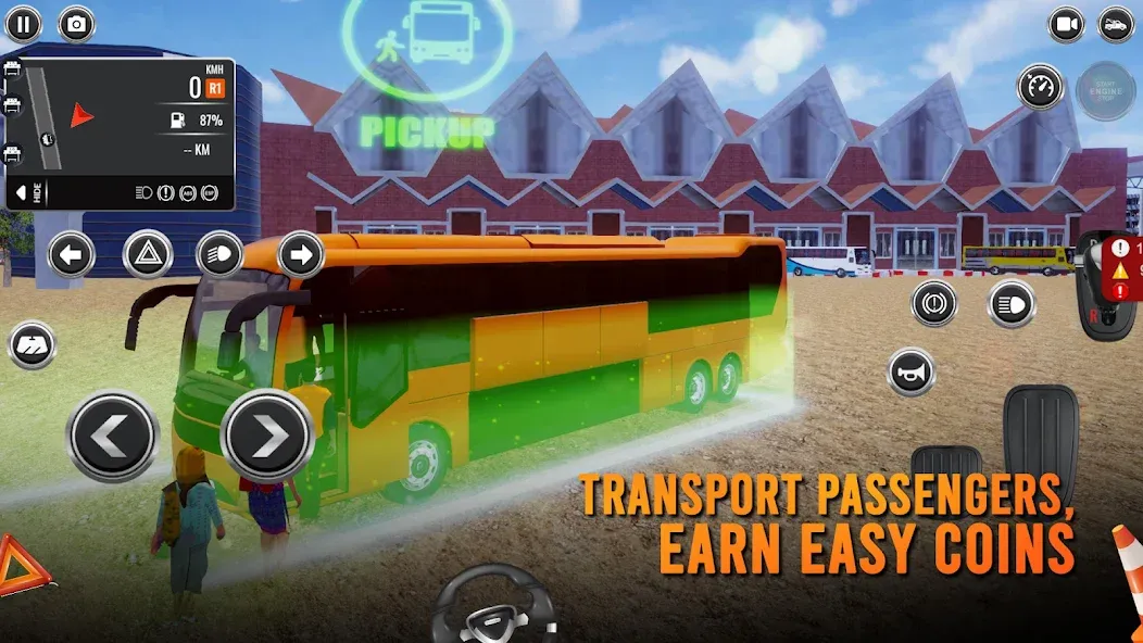 Взломанная Bus Simulator Bangladesh [MOD: безлимитные деньги и топливо] на Андроид — скриншот 3