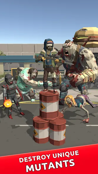 Idle Survivor - Tower Defense [MOD: безлимитные ресурсы и премиум-контент] последняя версия — скриншот 3