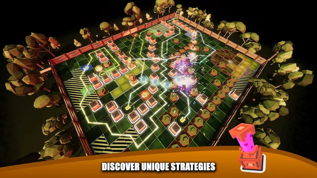 Взломанная AMazing TD: Towers & Mazes [MOD: безлимитные деньги и башни] на Андроид — скриншот 4