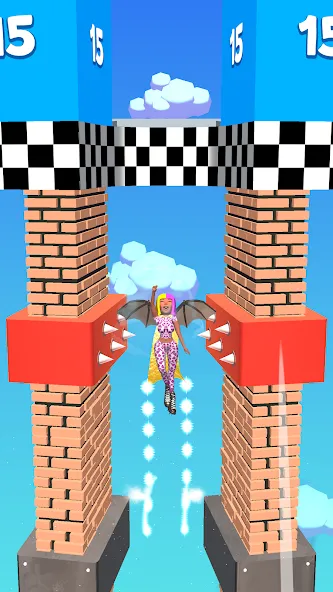 Stretch Legs: Jump King [MOD: безлимитные прыжки и открыты все уровни] последняя версия — скриншот 5