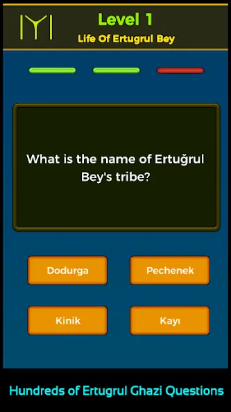 Ertugrul Ghazi Quiz Game [MOD: безлимитные подсказки и жизни] (Бесплатно / APK) — скриншот 1