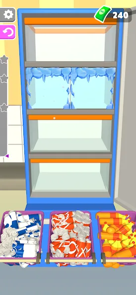 Fill The Fridge [MOD: безлимитные деньги и всё открыто] — Скачать бесплатно (APK) — скриншот 1
