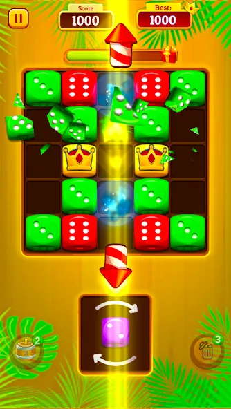Dice Merge: Dice Mania Game [MOD: безлимитные деньги и все уровни] (Бесплатно / APK) — скриншот 4