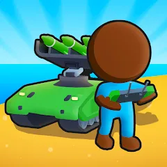 Artillery Defense [MOD: безлимитные деньги и мощное оружие] на Андроид