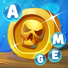Взломанная Gold for words: anagram games [MOD: много золота и подсказок] на Андроид