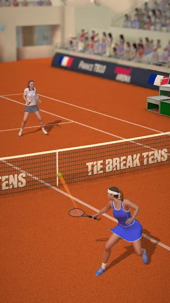 Tennis Arena [MOD: безлимитные деньги и энергия] на Андроид — скриншот 2