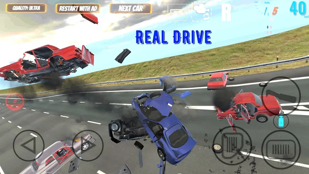 Real Drive [MOD: безлимитные деньги и все машины] последняя версия — скриншот 1